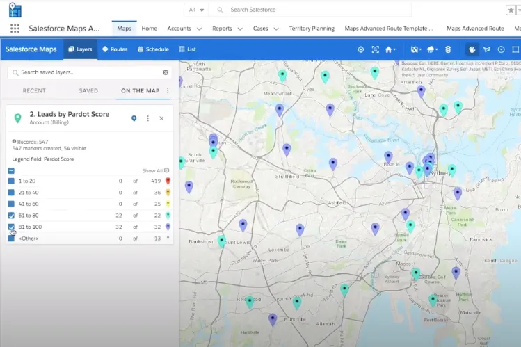 salesforce google api alternative