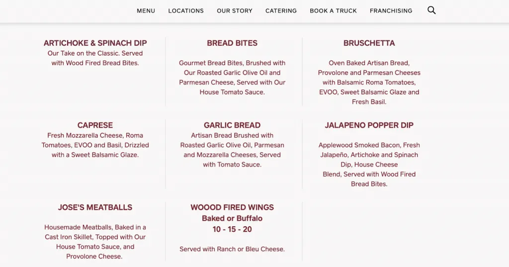 Restaurant-Menu