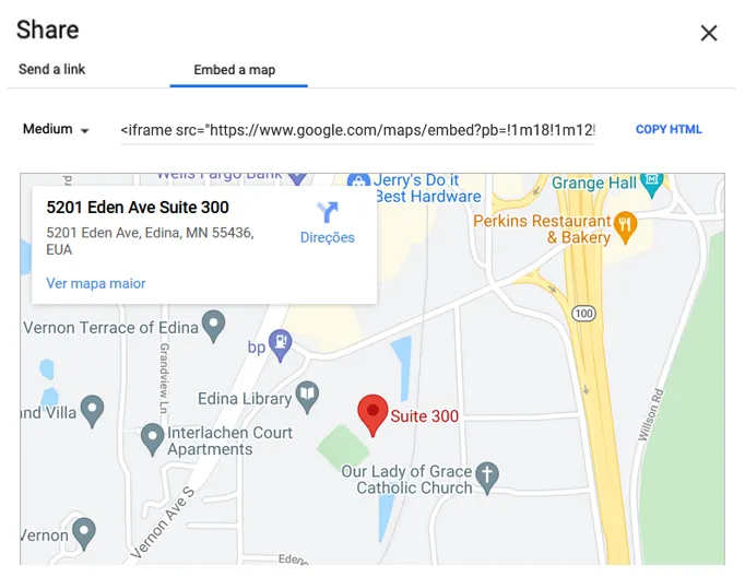 Embed Google Map to Shopify