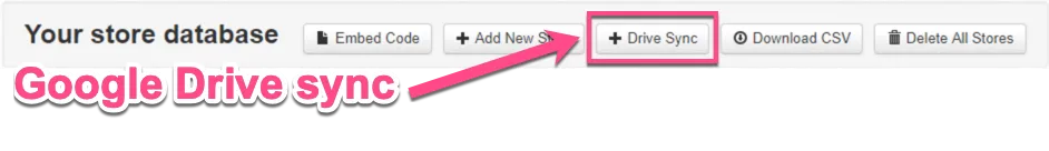 google drive sync storemapper