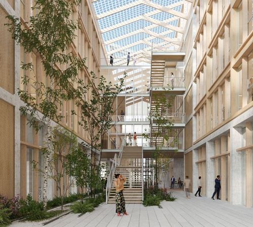 Bâtiment administratif de la société des chemins de fer luxembourgeois