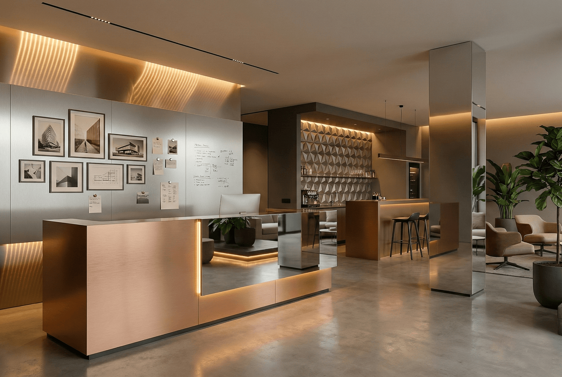 Kreatywne zastosowania metalicznych laminatów Dekodur i Homapal