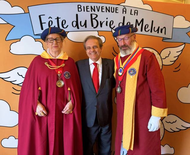 Louis Vogel à la fête du Brie de Melun