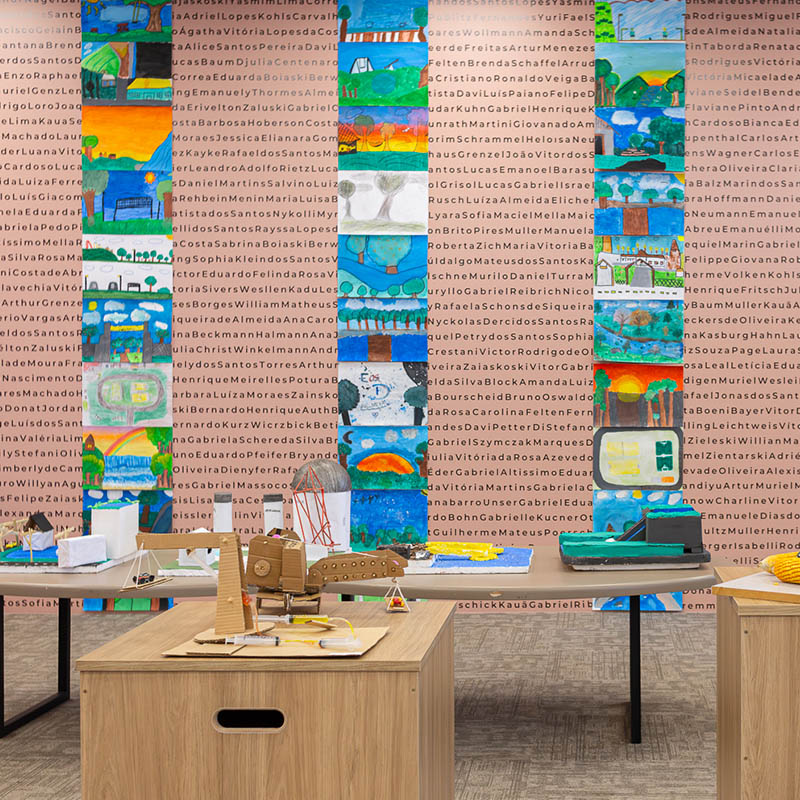 PROSAS COM A ESCOLA Exposição “Raízes do Futuro: tecnologias, cultura e sustentabilidade”