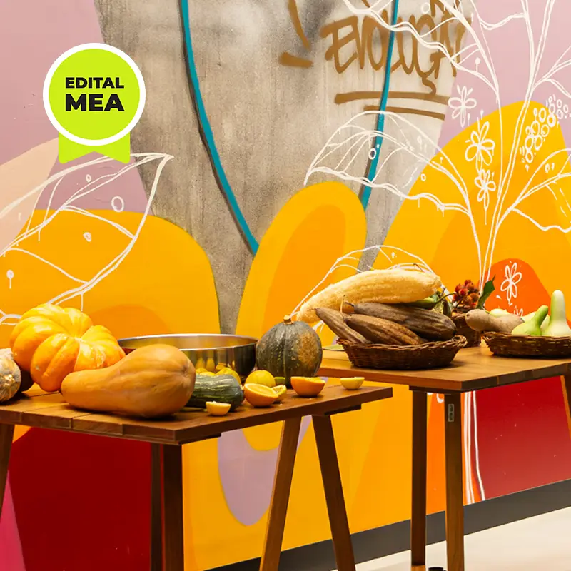 Inscrições para o Edital MEA nº 02/2026 - Sabores da Terra - Cozinha Experimental MEA