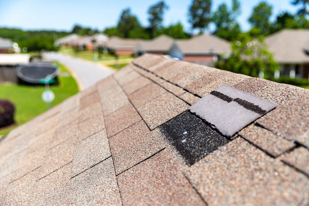 Missing or Damaged Shingles