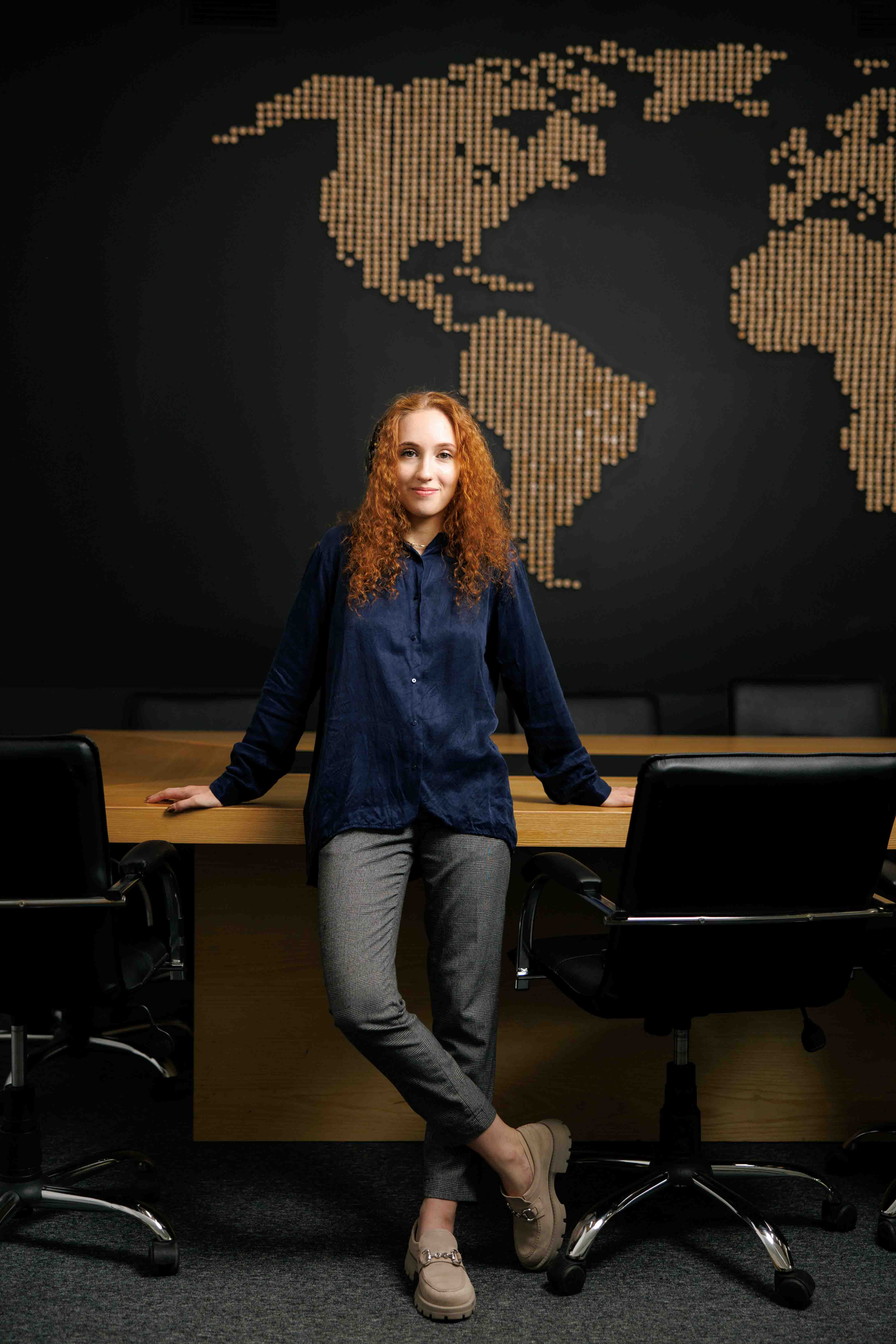 An image of a business woman  working for Pharmbills