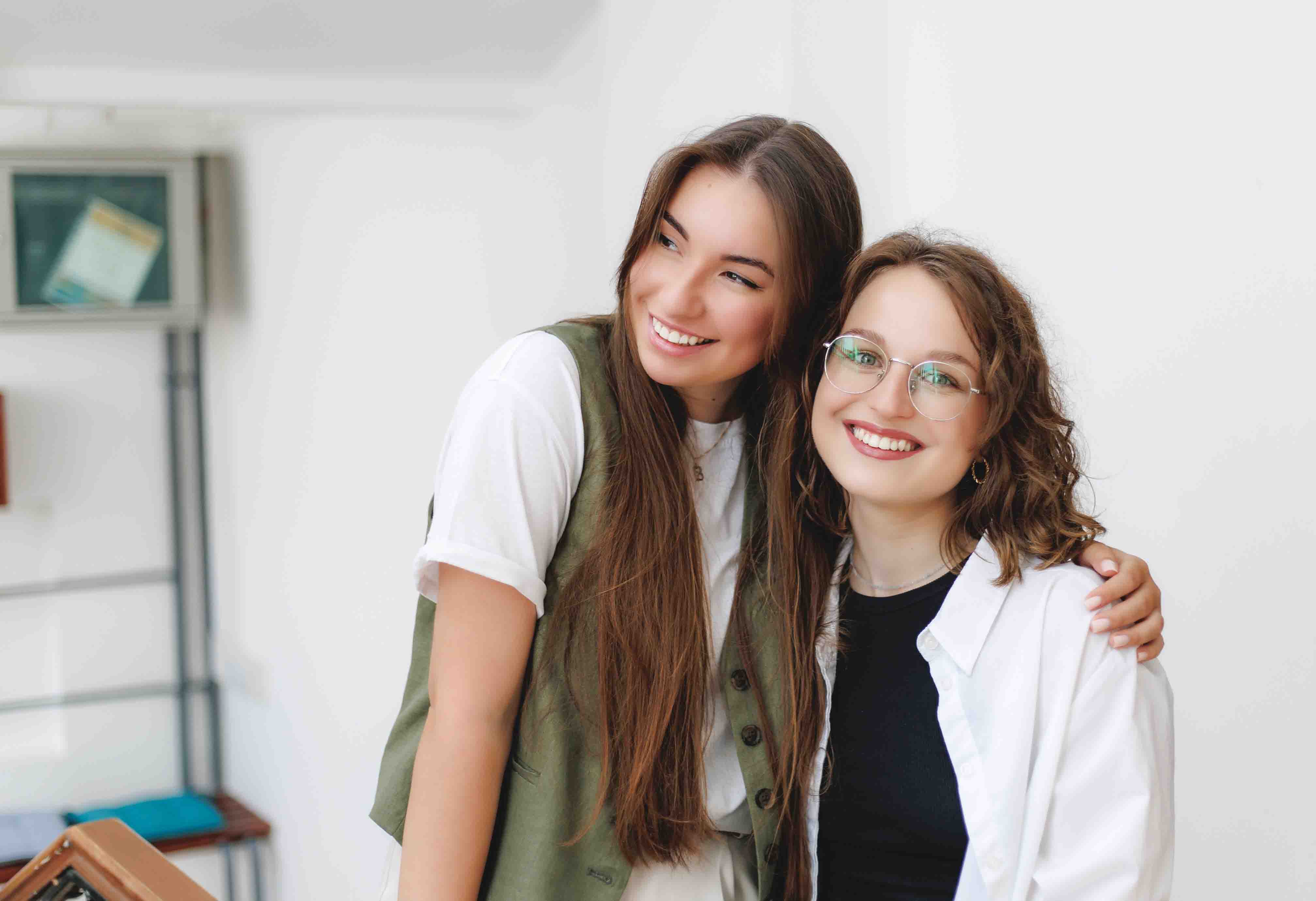 Two employees at Pharmbills