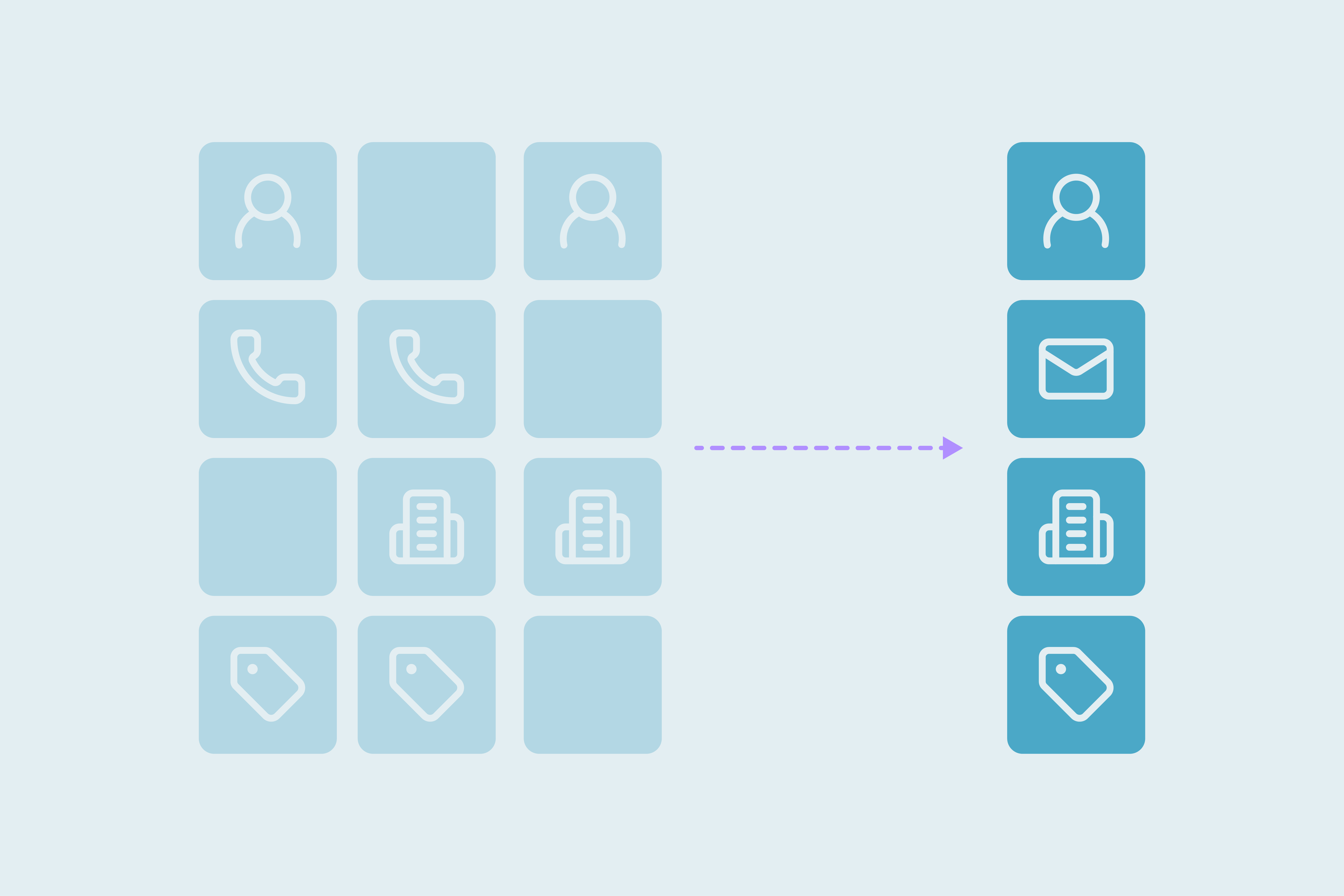 Merge CRM records without losing data