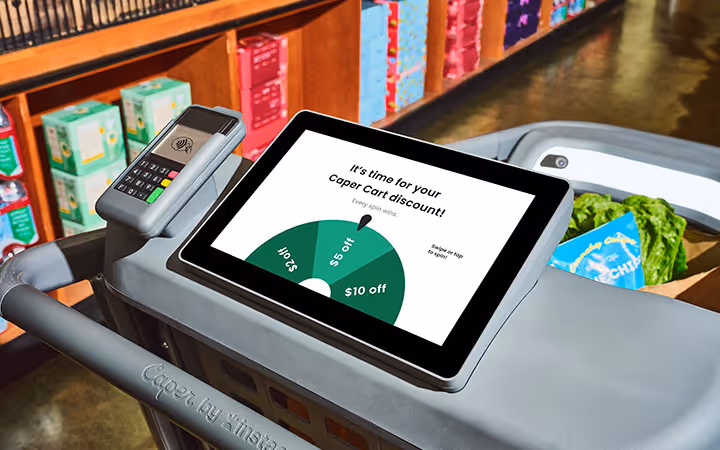 Caper Cart gamification