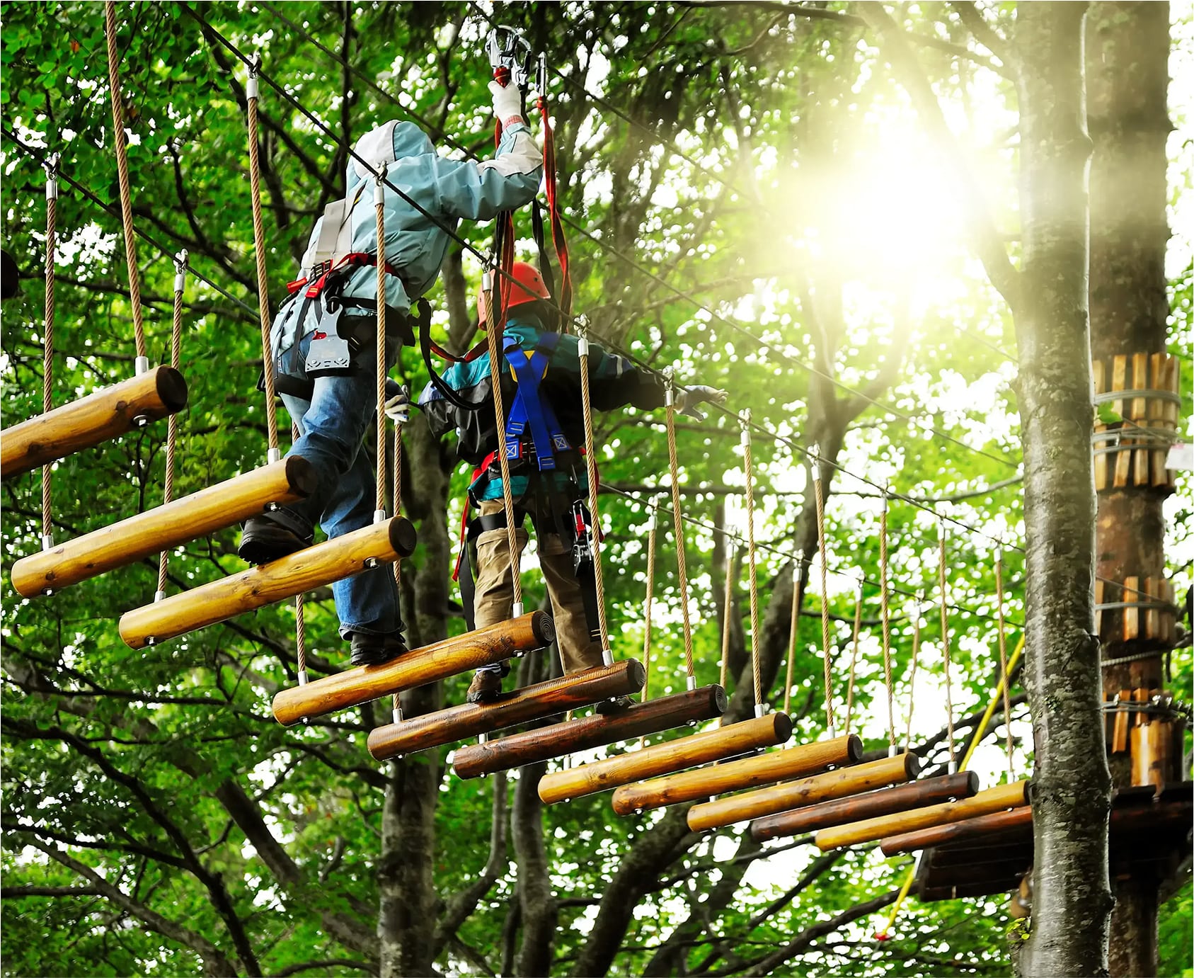 ZipQuest Waterfall & Treetop Adventure Park