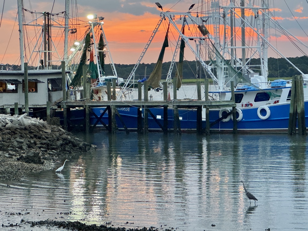 Hilton Head Island views on the banks of Skull Creek