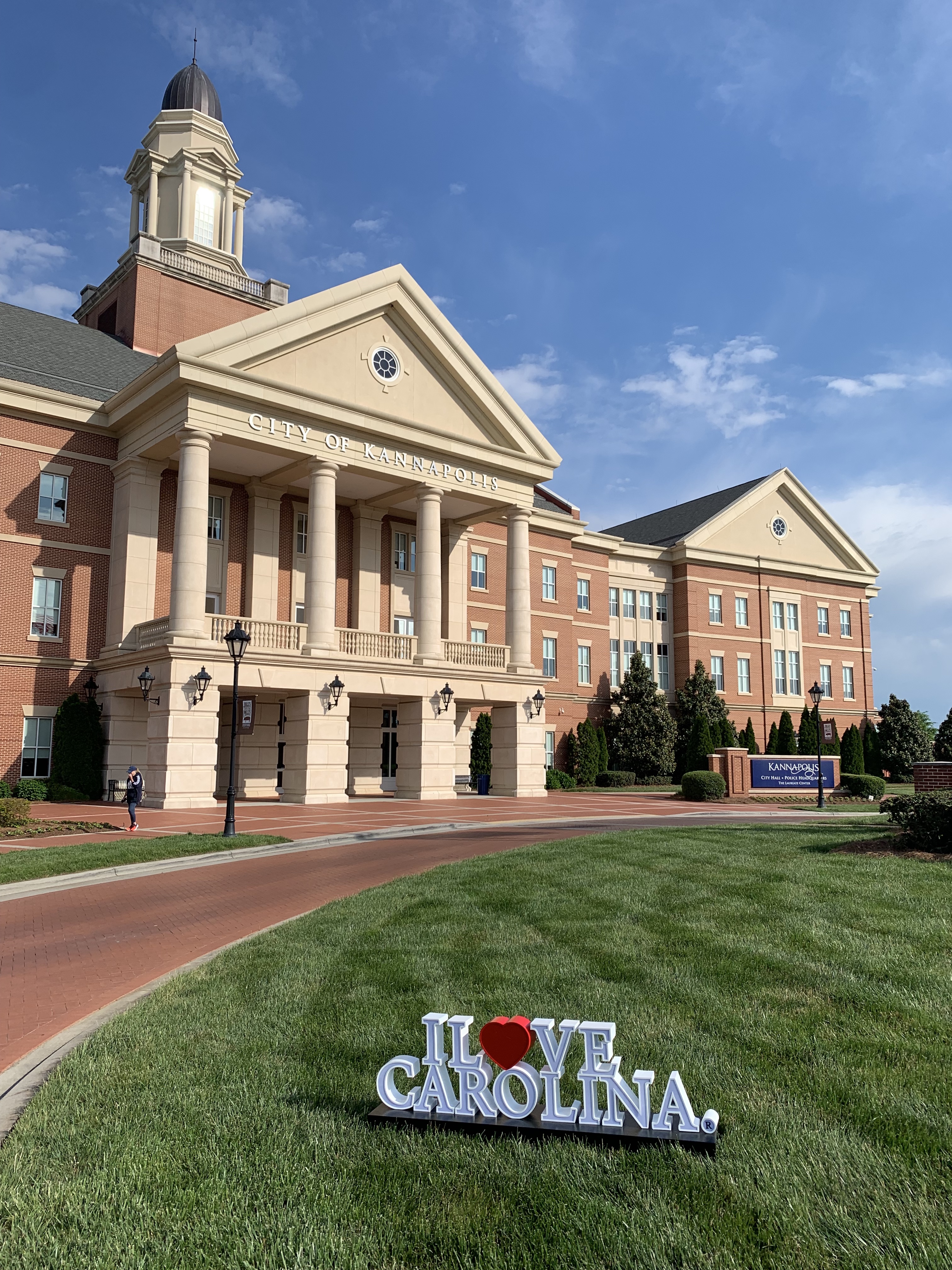 Kannapolis City Hall is located at 401 Laureate Way, Kannapolis, NC 28081.  It serves as the central hub for municipal information and services in Kannapolis, North Carolina.