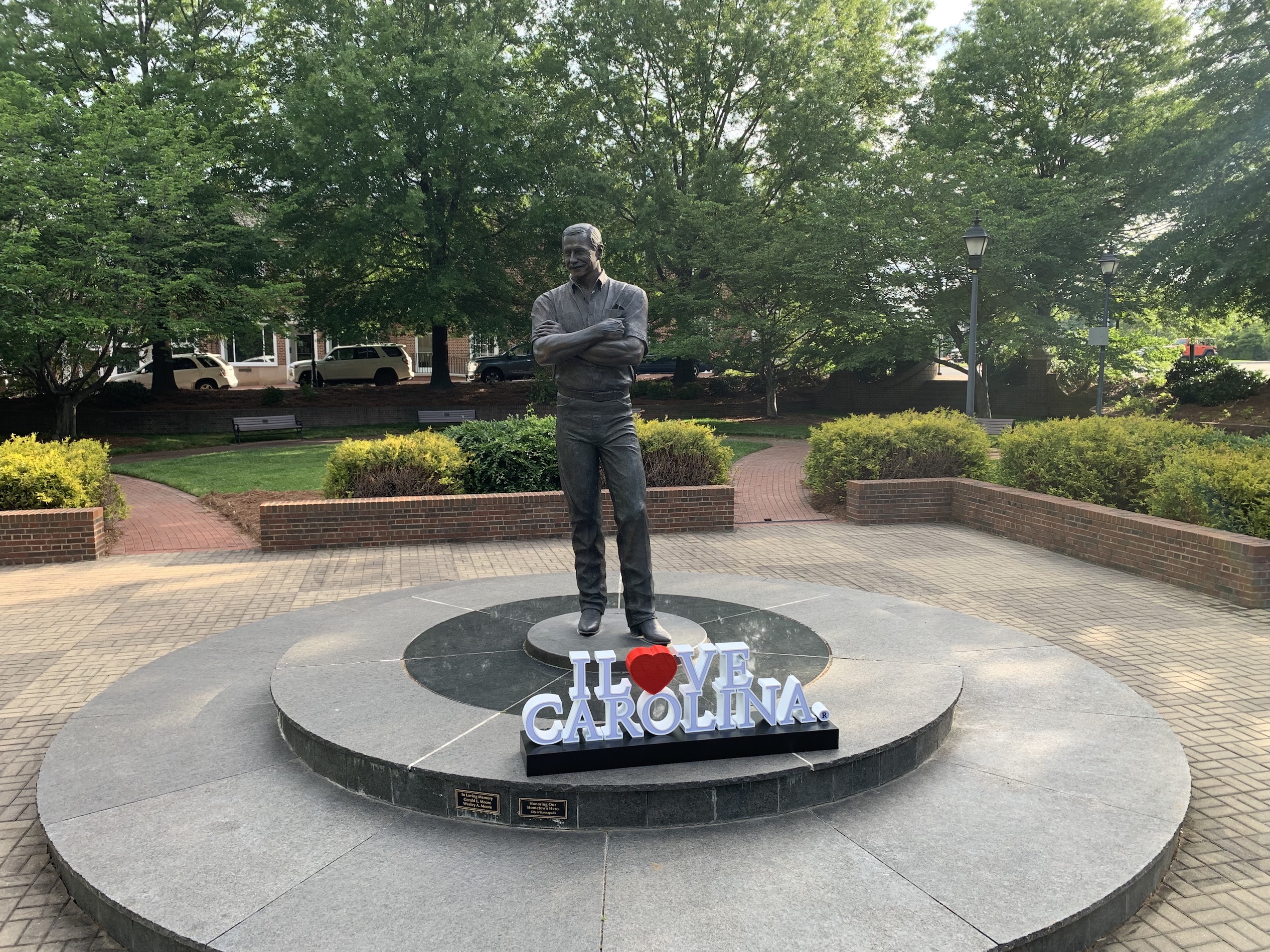 Dale Earnhardt Tribute Plaza