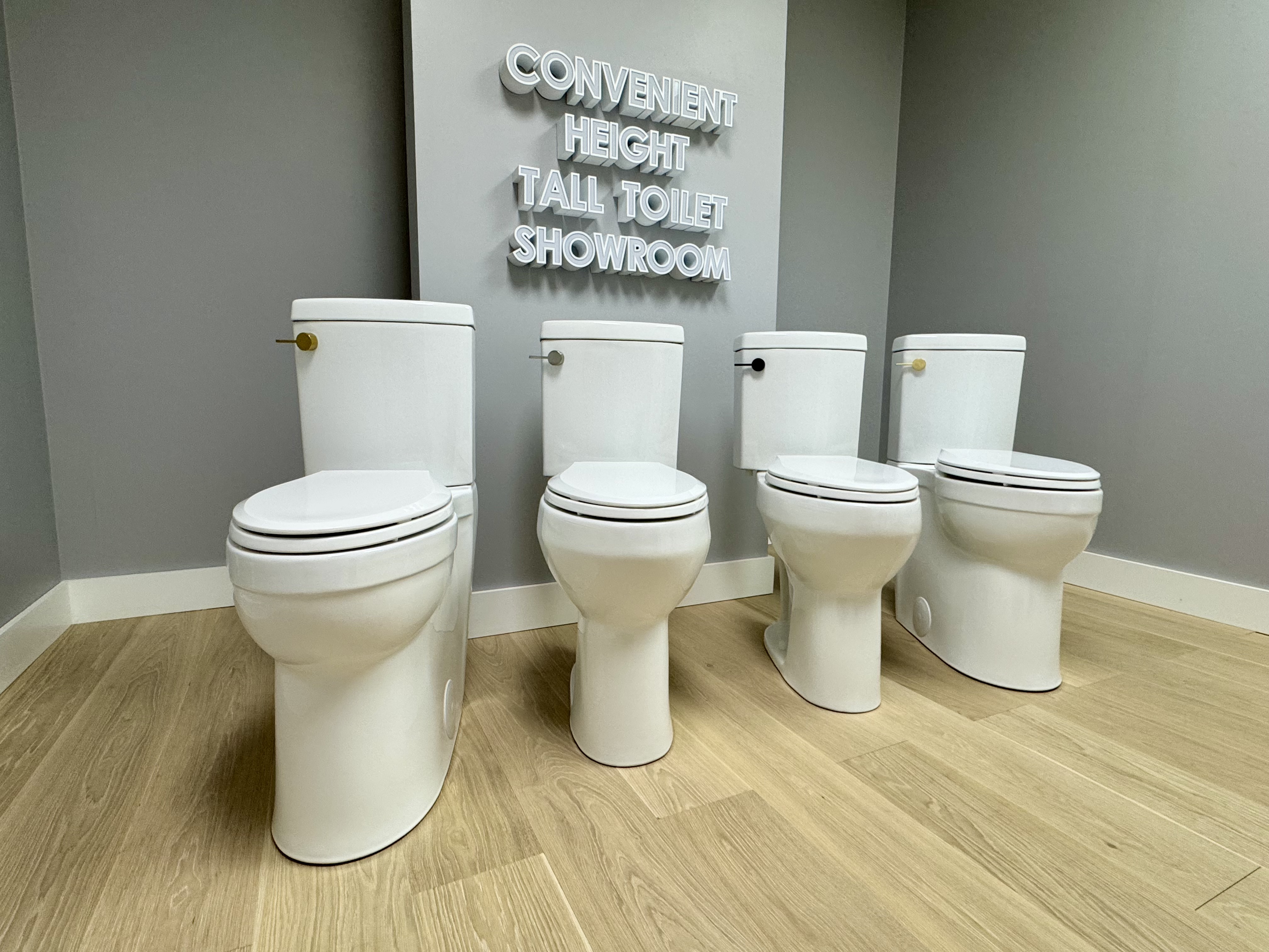 Convenient Height is an American bathroom fixture brand that has spent a full decade pioneering the extra-tall toilet.