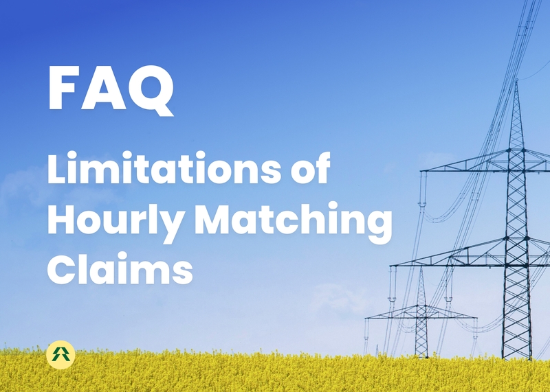 GHG Protocol Scope 2 Hourly Matching: Market Analysis and FAQ