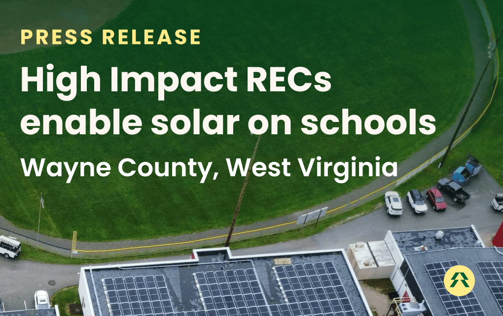 Ever.green Partners with Corporate Energy Buyers to Support Solar On 15 West Virginia Schools