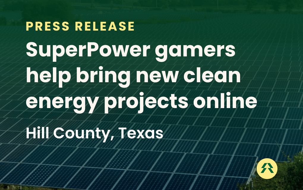 SuperPower and Ever.green turned gamers into a clean energy buyer class