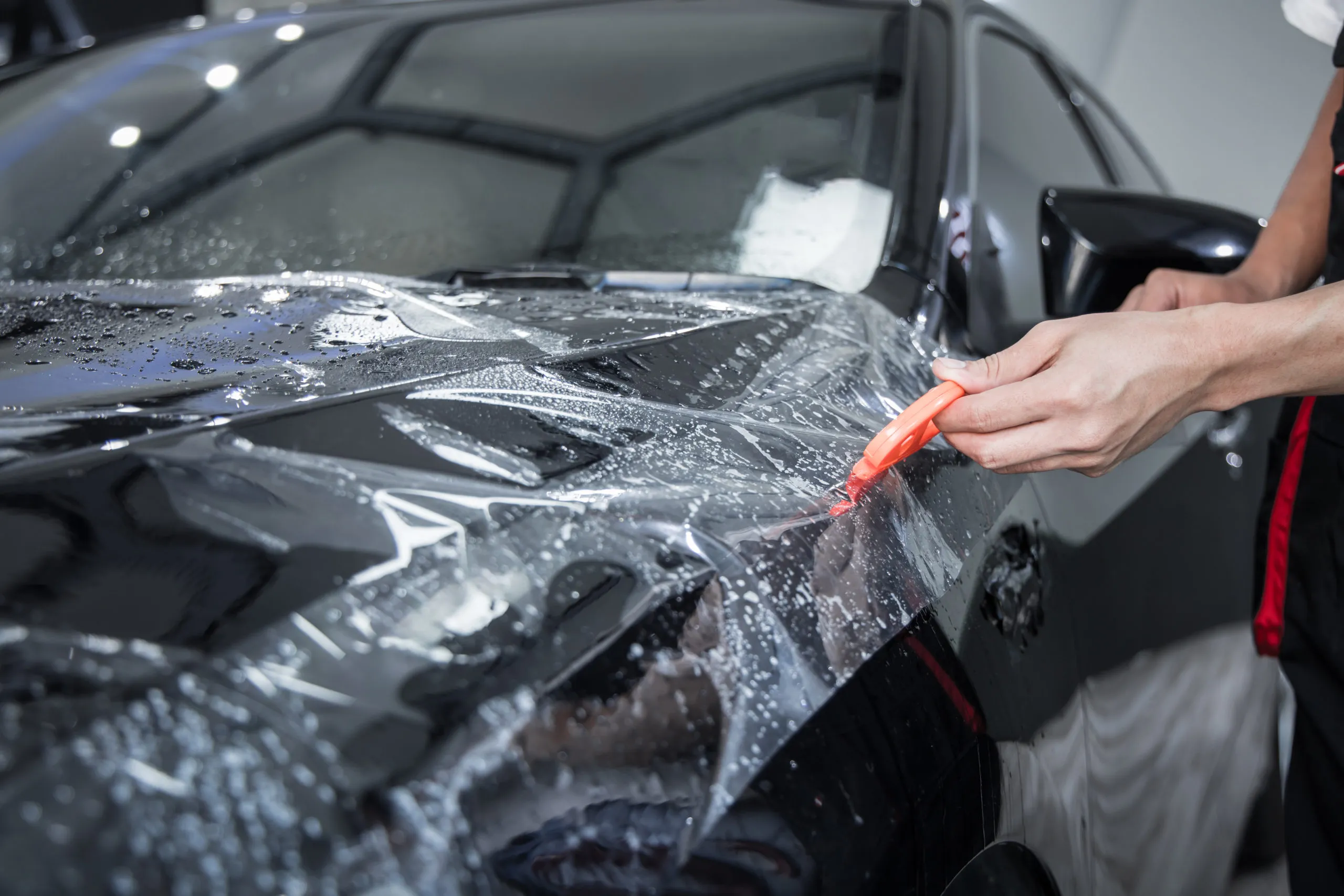 Paint protection film maintenance by Lux Auto Lab