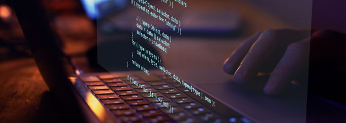 The script of a developer working on modern web technologies