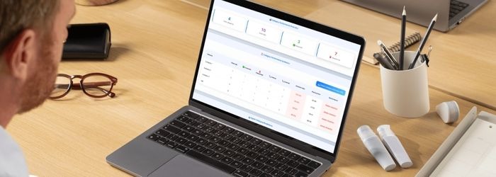 Screenshot of the Vodia Enhanced Analytics Dashboard