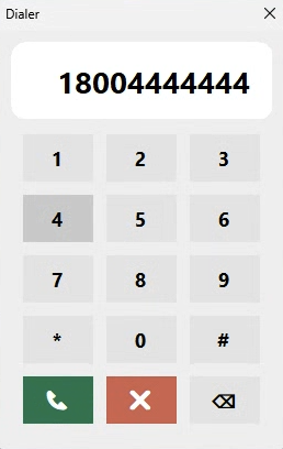 VodiaHub dialer