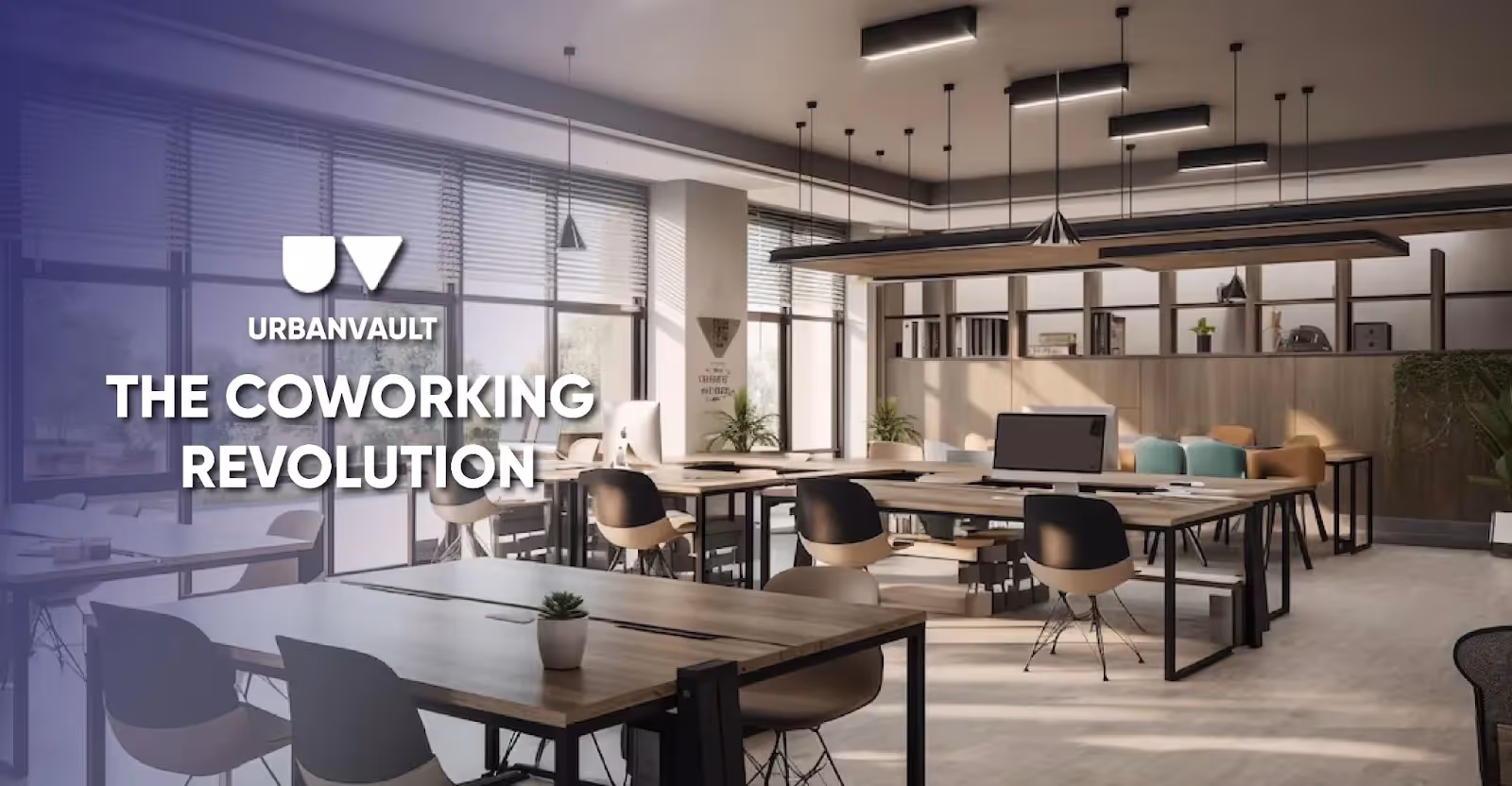 A serene office space