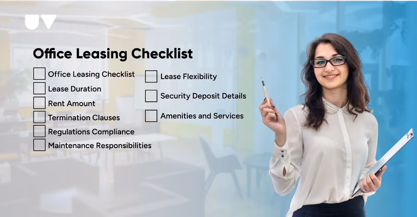 A woman ticking boxes on a checklist.