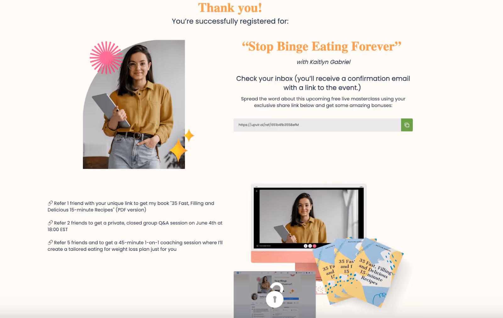 Webinar Campaign Landing Page