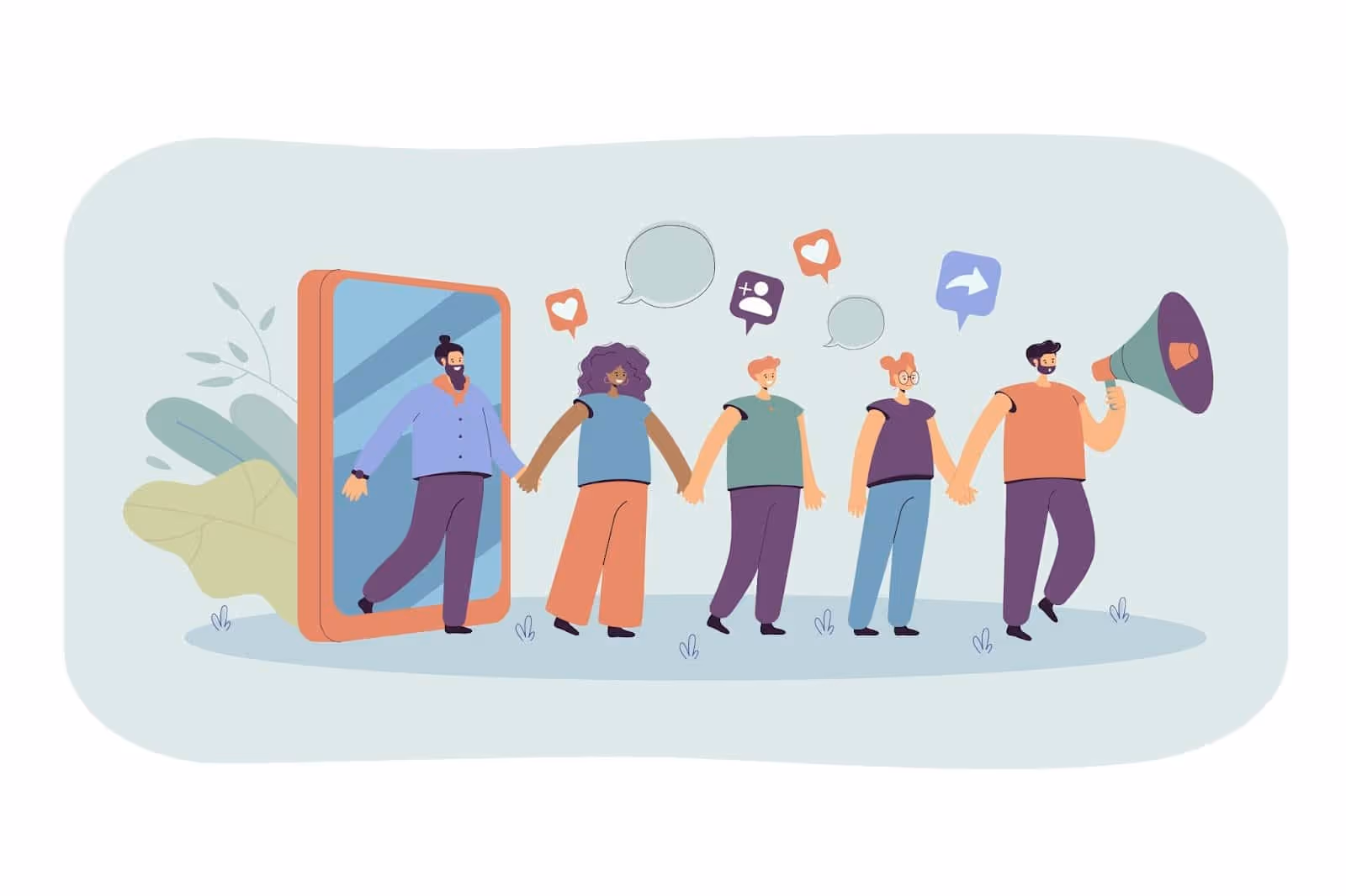 Referral infographic