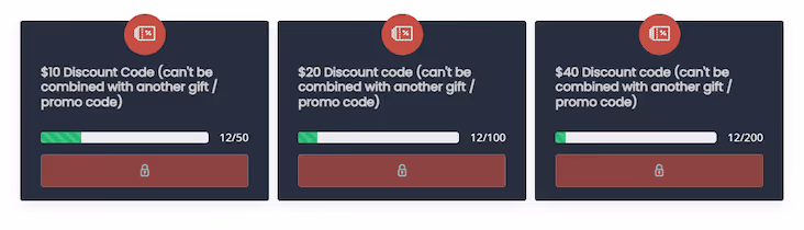 giveaway discount code sample image