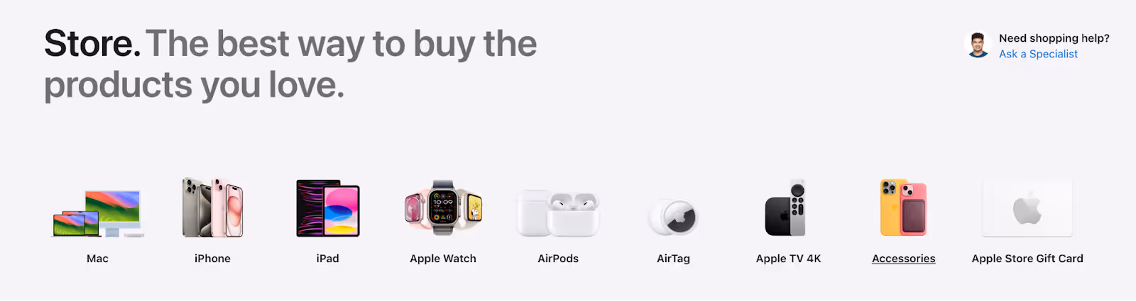 list of apple products