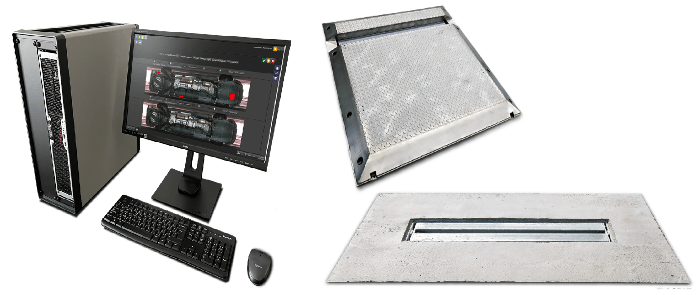 Under Vehicle Inspection System Permanent System