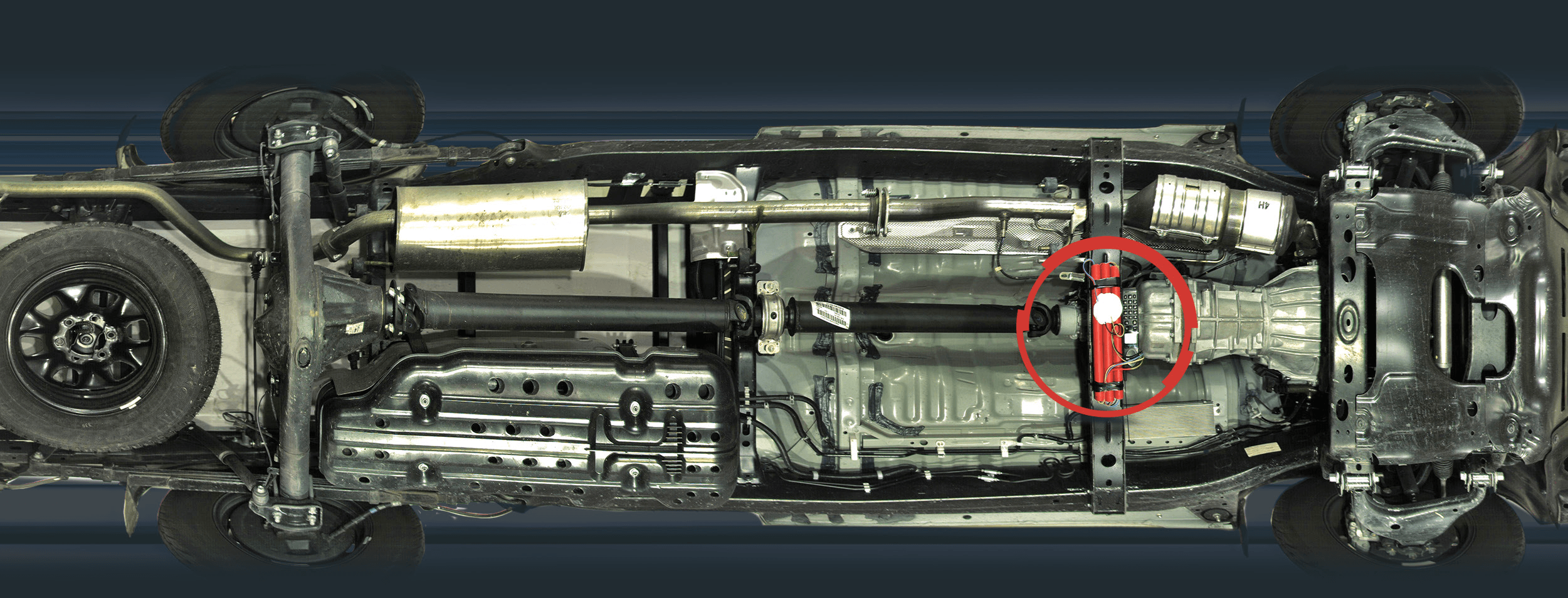 Under Vehicle Inspection System Object Detection