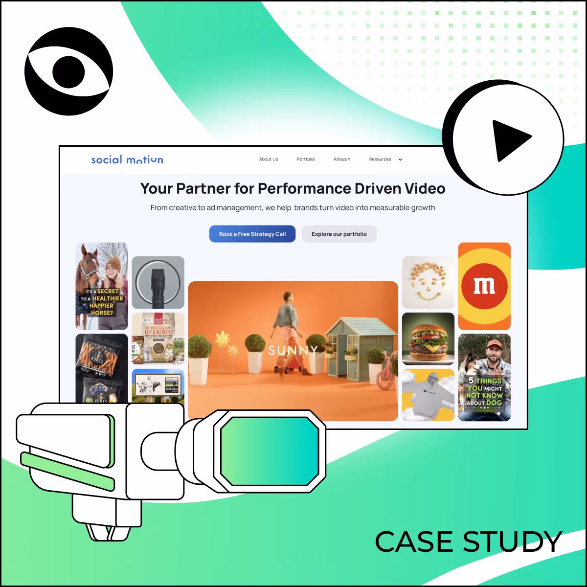 2x Organic Traffic Increase after Website Redesign for Video Production Company