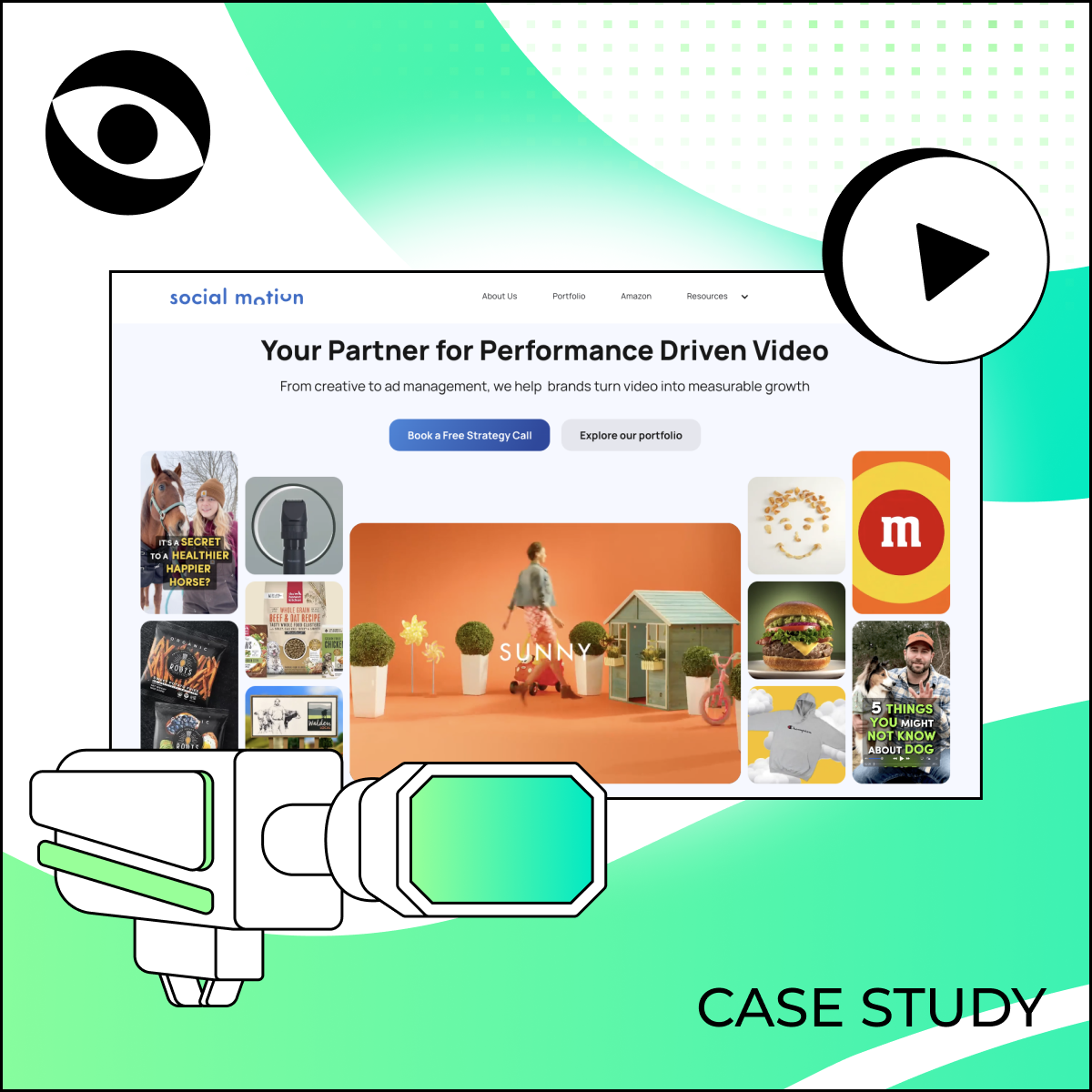 2x Organic Traffic Increase after Website Redesign for Video Production Company