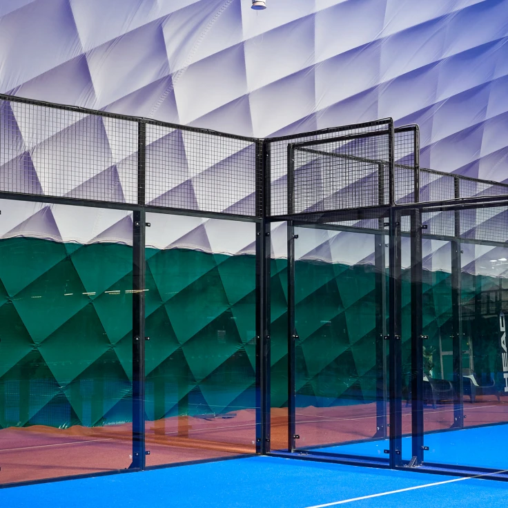 Detail Padel in blaashal - Polyned