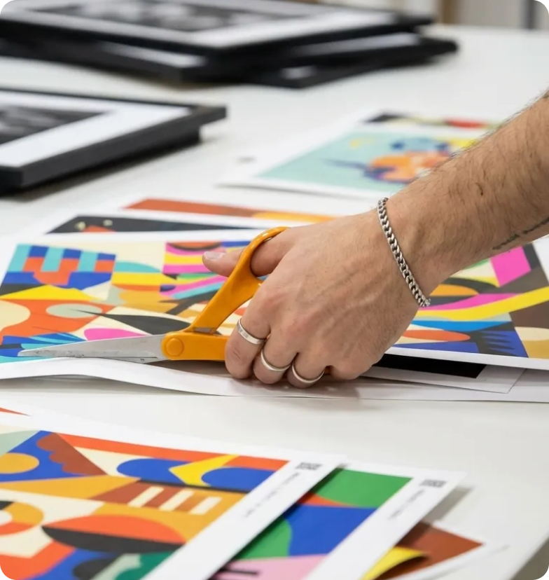 Print on demand order completed.