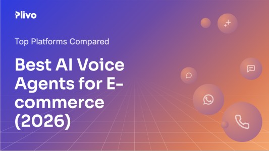 Best AI Voice Agents for E-commerce (2026):  Top Platforms Compared