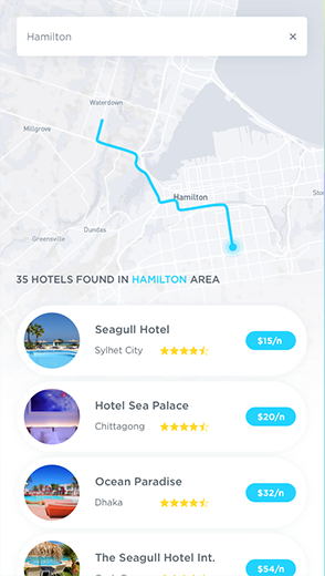 smart city app navigation