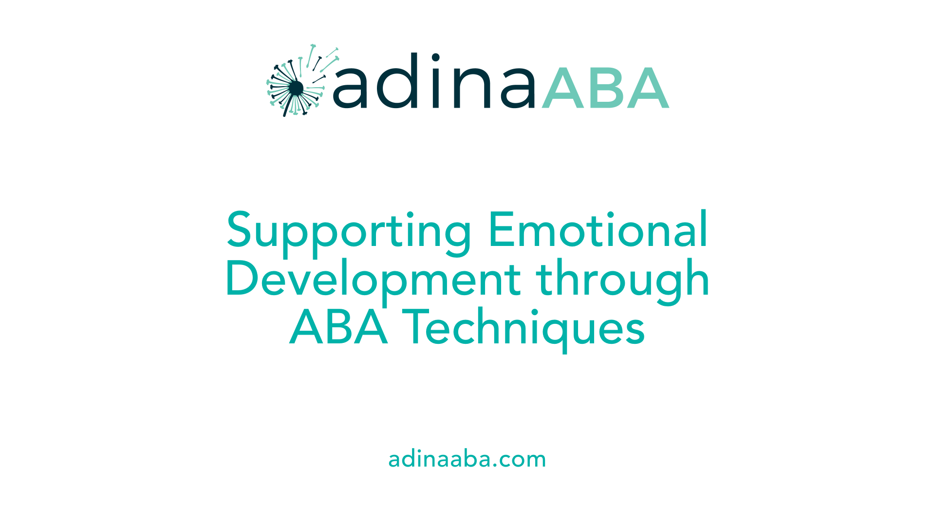 Supporting Emotional Development through ABA Techniques