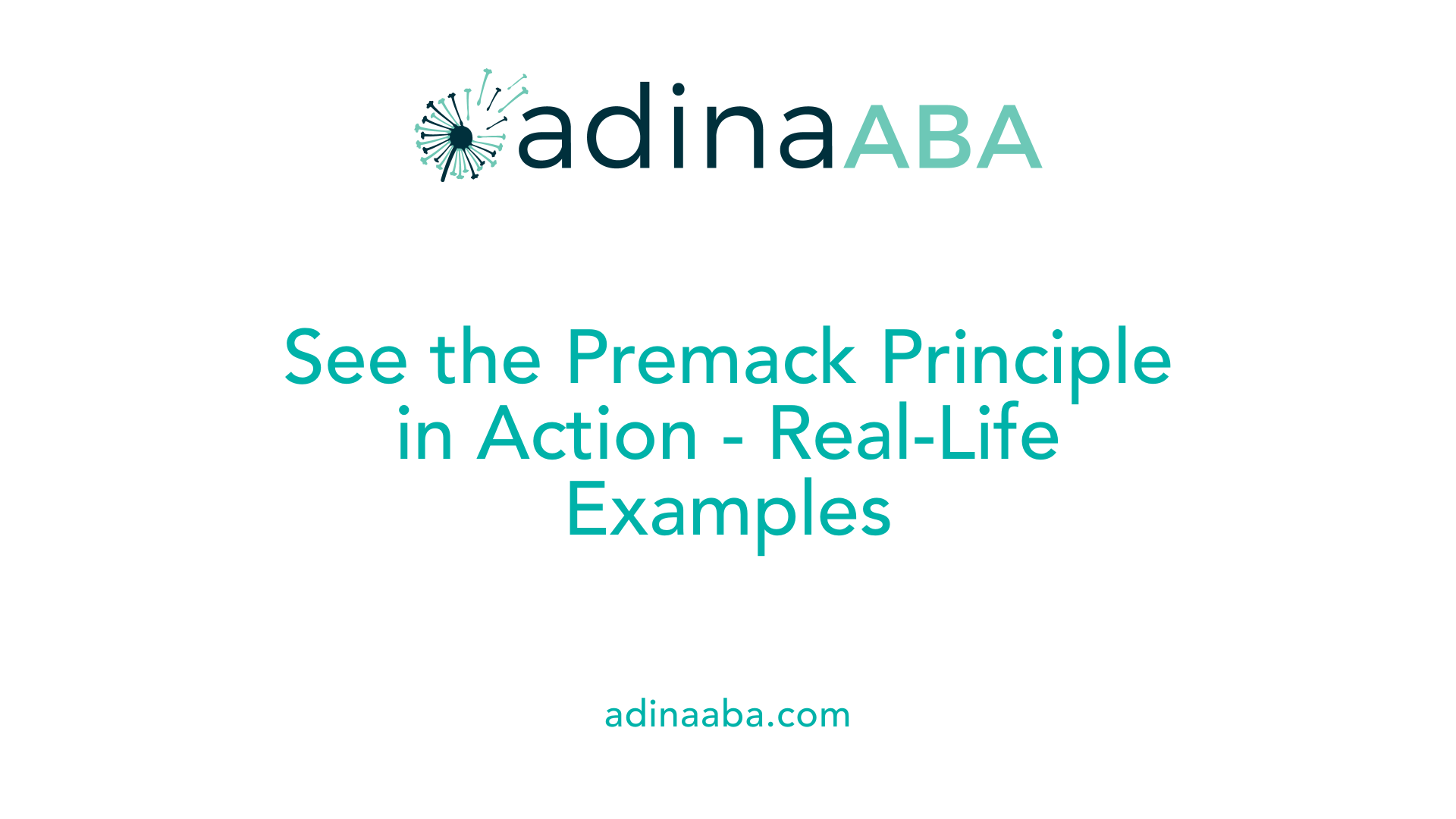 See the Premack Principle in Action - Real-Life Examples