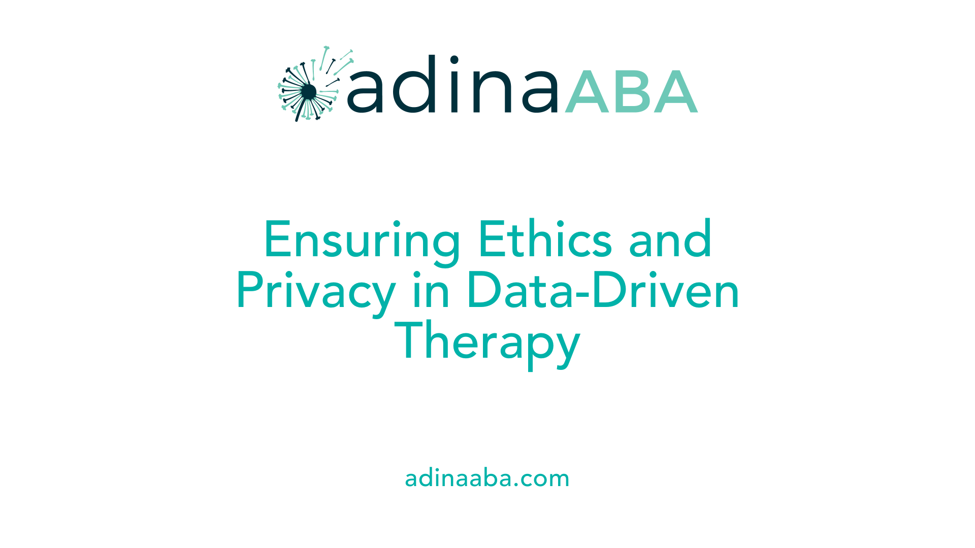 Ensuring Ethics and Privacy in Data-Driven Therapy