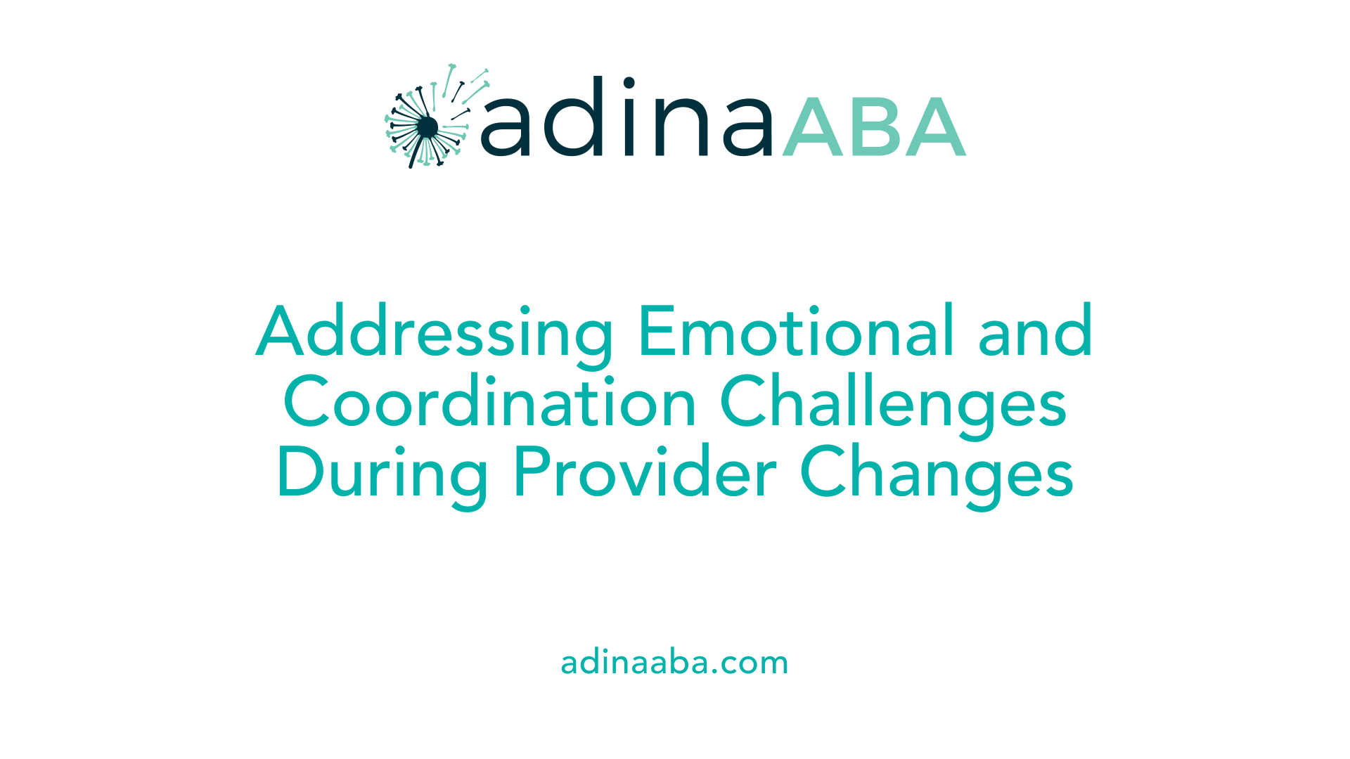 Addressing Emotional and Coordination Challenges During Provider Changes