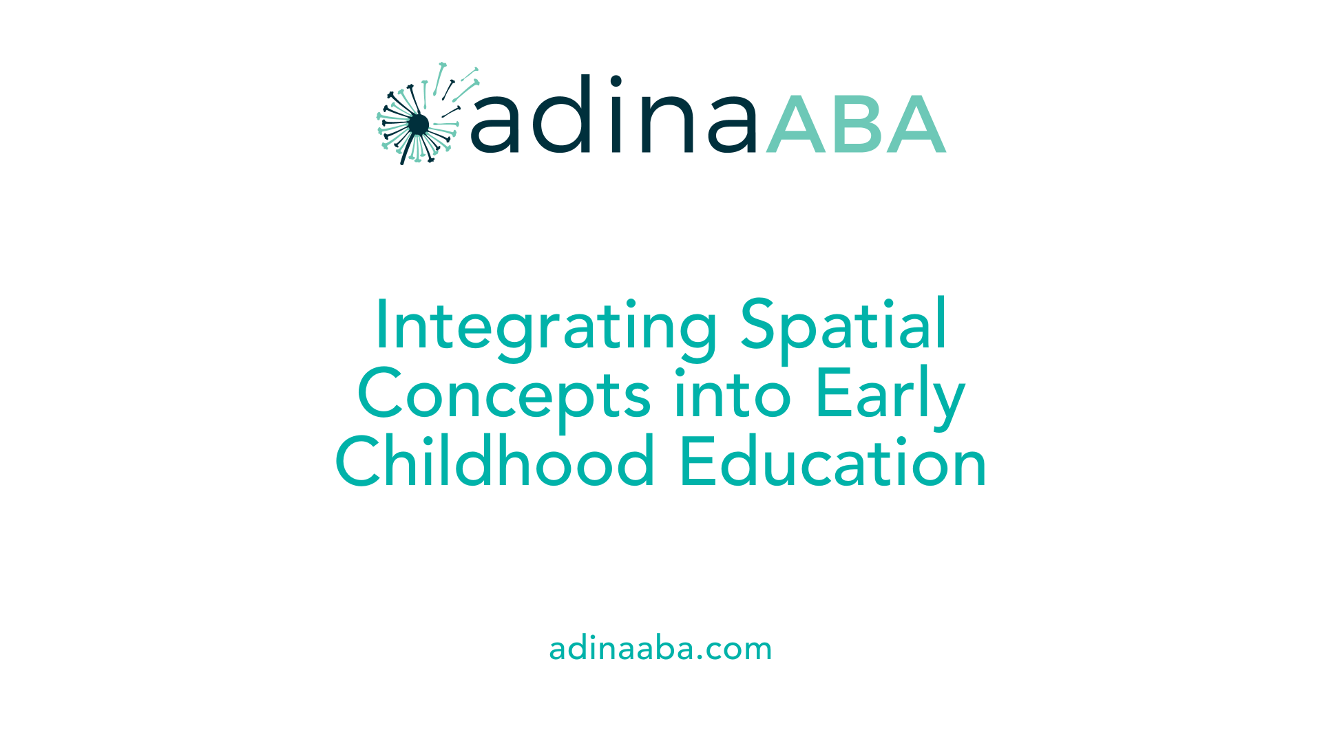 Integrating Spatial Concepts into Early Childhood Education