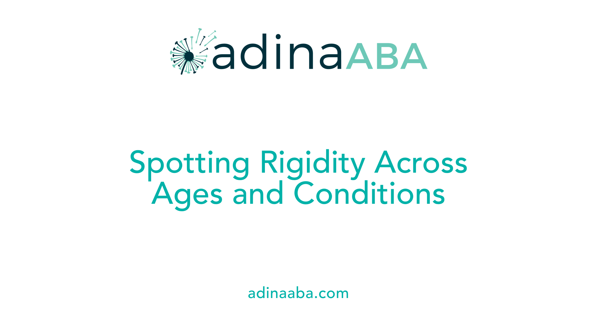 Spotting Rigidity Across Ages and Conditions