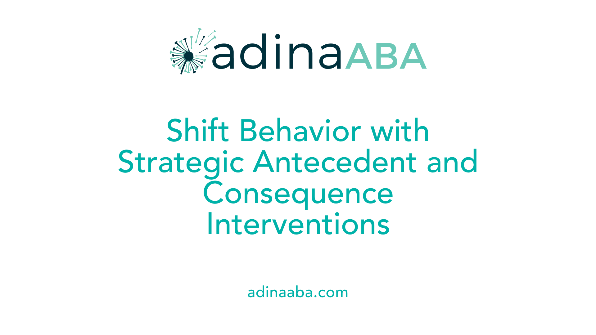 Shift Behavior with Strategic Antecedent and Consequence Interventions