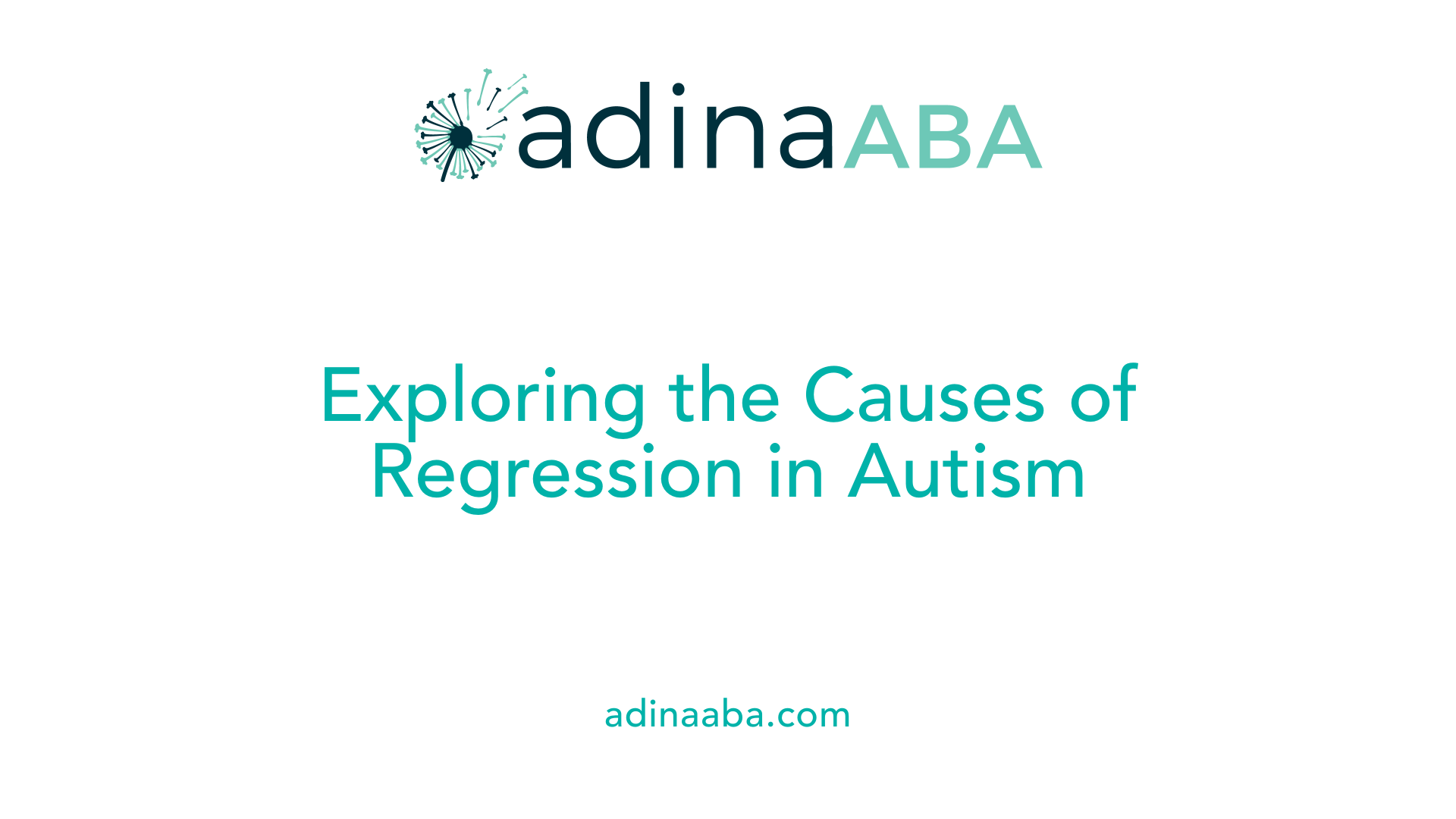Exploring the Causes of Regression in Autism