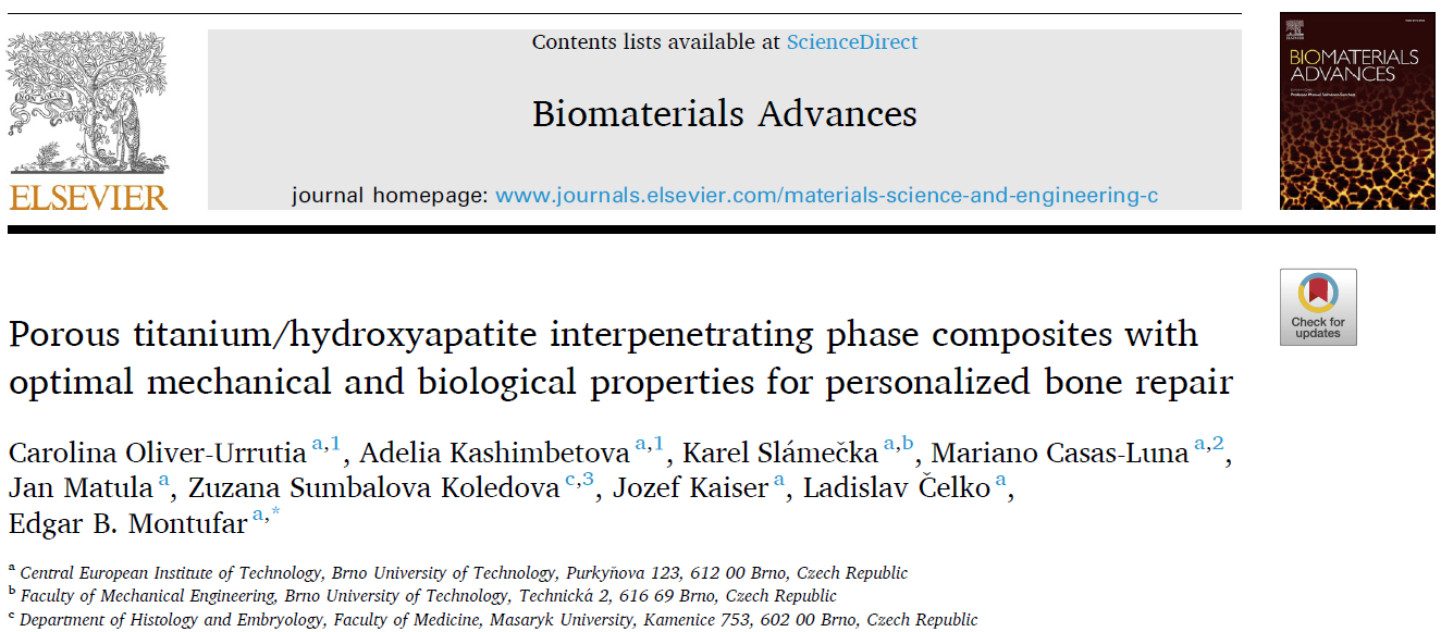 Porous titanium/hydroxyapatite interpenetrating phase composites with optimal mechanical and biological properties for personalized bone repair