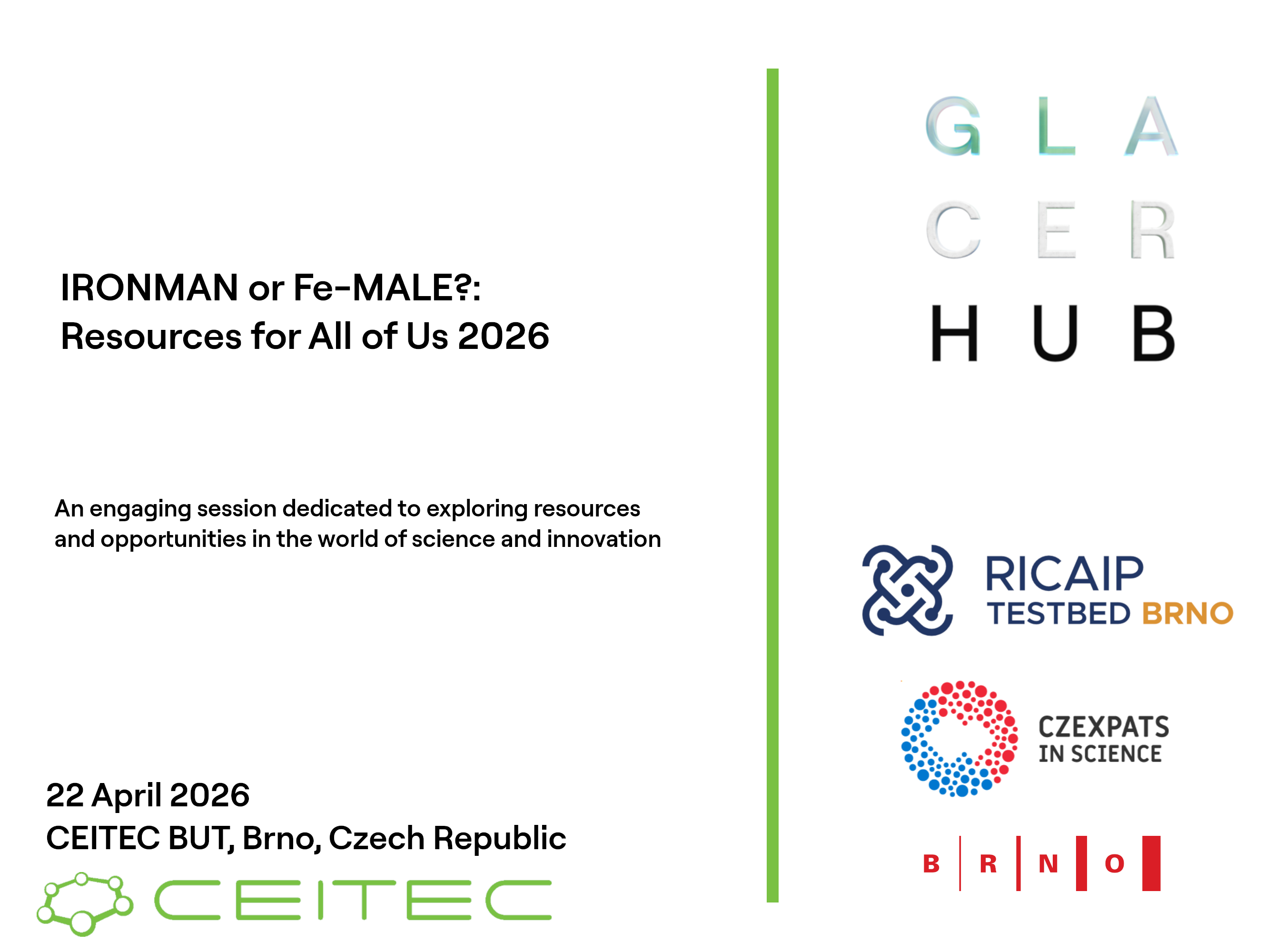 IRONMAN or Fe-MALE?: Resources for All of Us 2026